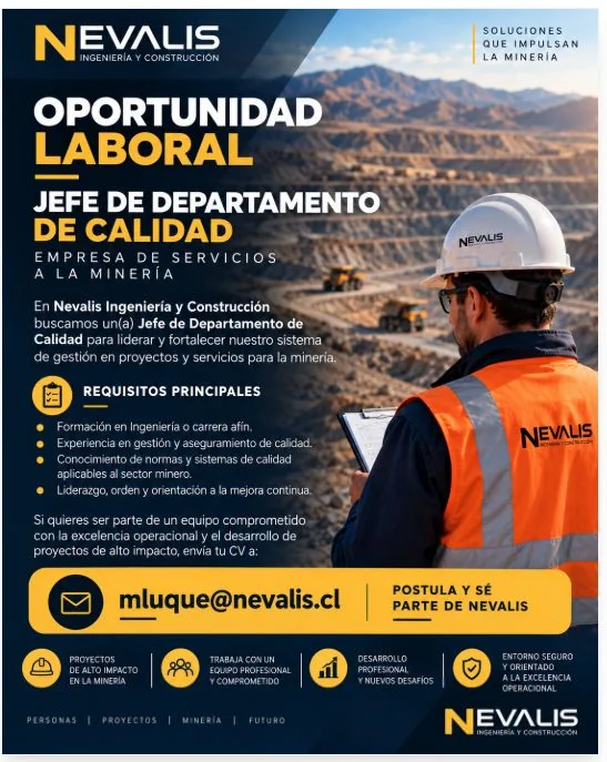 Jefe de Departamento de Calidad - imagen 1