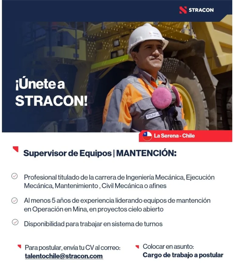 Supervisor de Equipos de Mantención - imagen 1