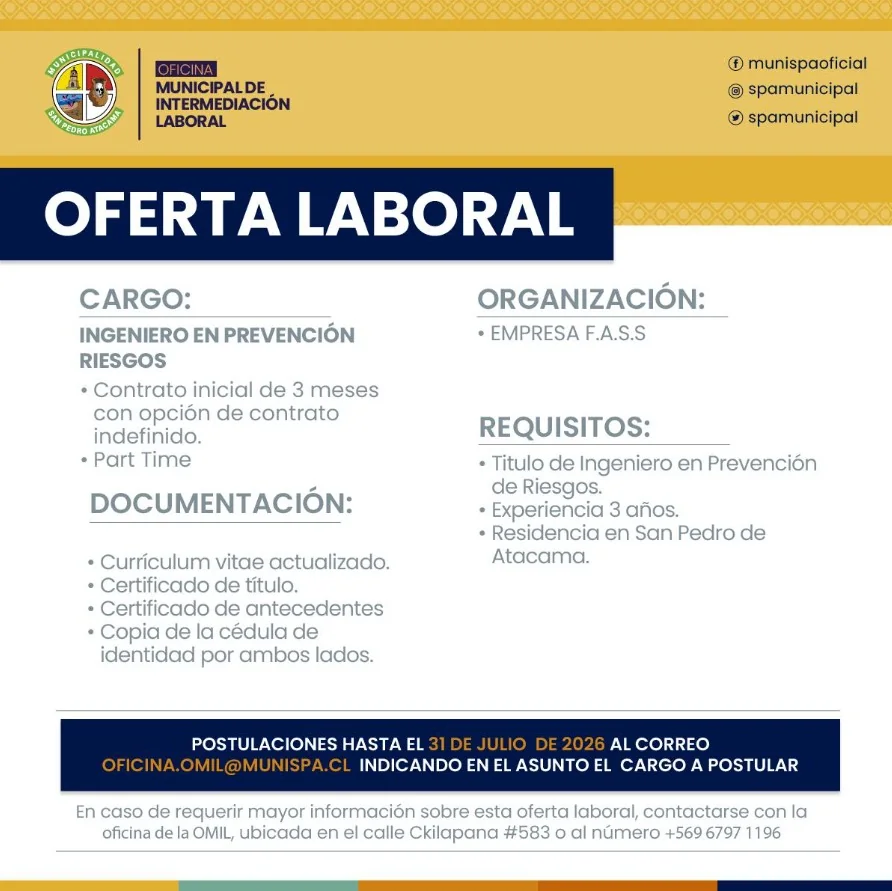 Ingeniero en Prevención de Riesgos - imagen 1