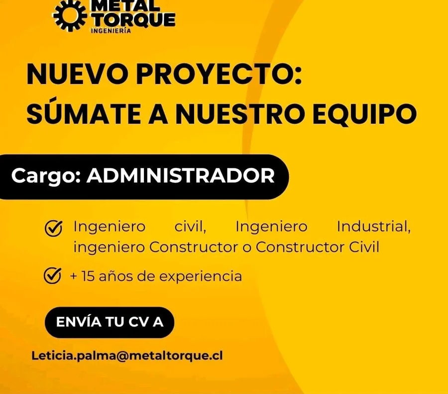 Administrador / Ingeniero de Proyectos - imagen 1
