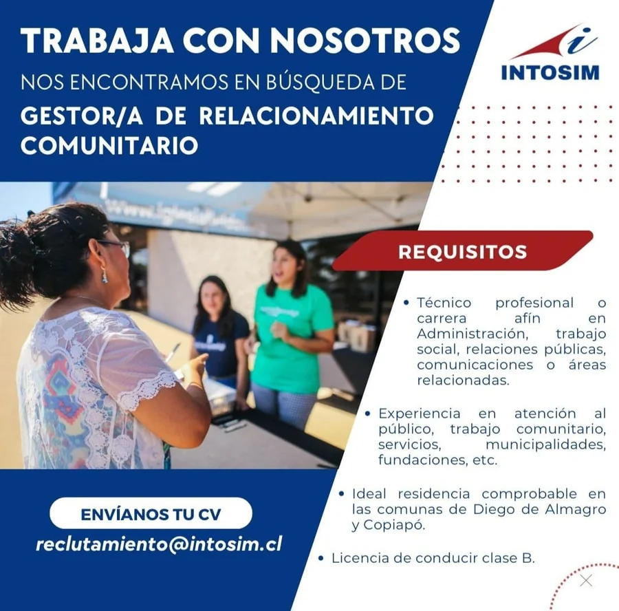 Gestor/a de Relacionamiento Comunitario - imagen 1