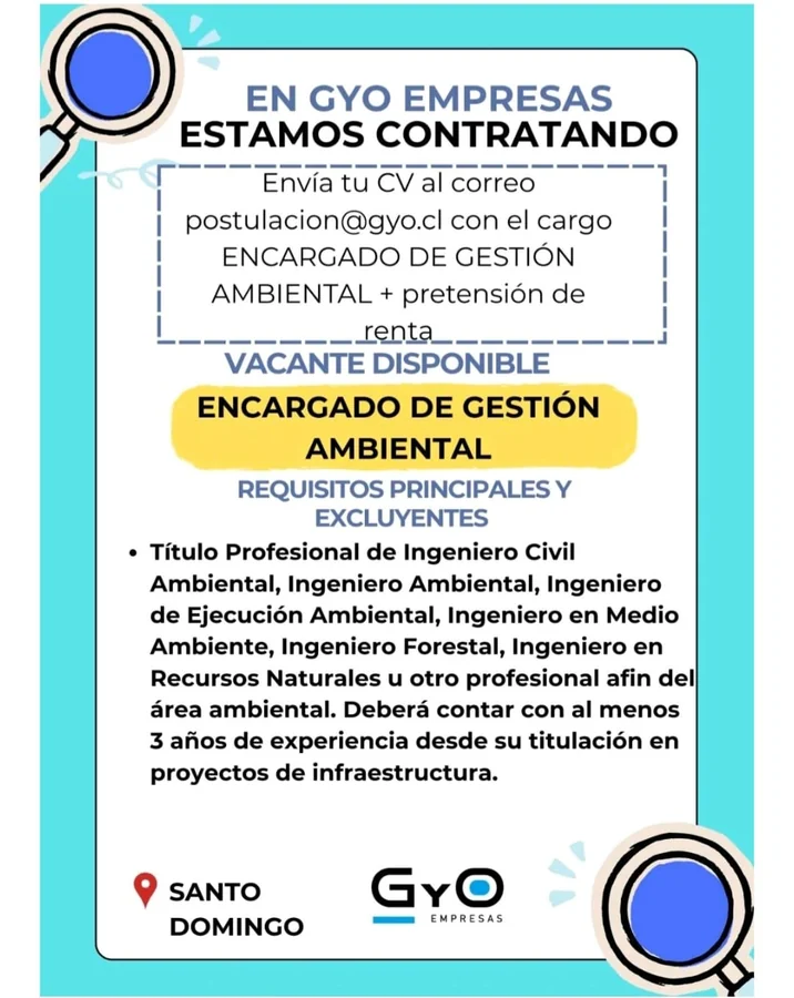 Encargado de Gestión Ambiental - imagen 1