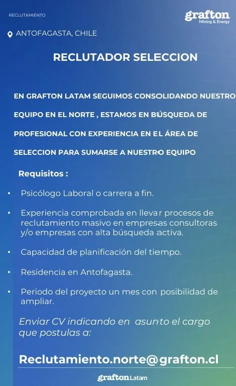Reclutador de Selección en Antofagasta - imagen 1