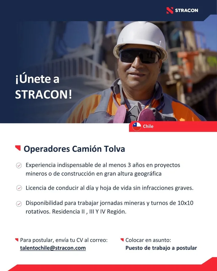 Operador de Camión Tolva - imagen 1