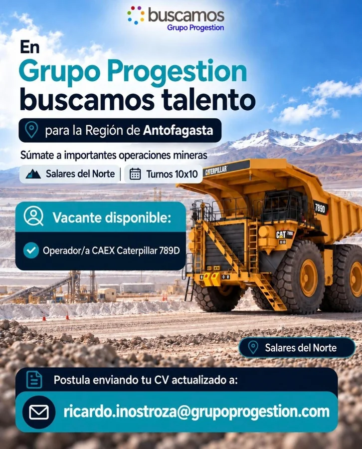 Operador/a CAEX Caterpillar 789D - imagen 1