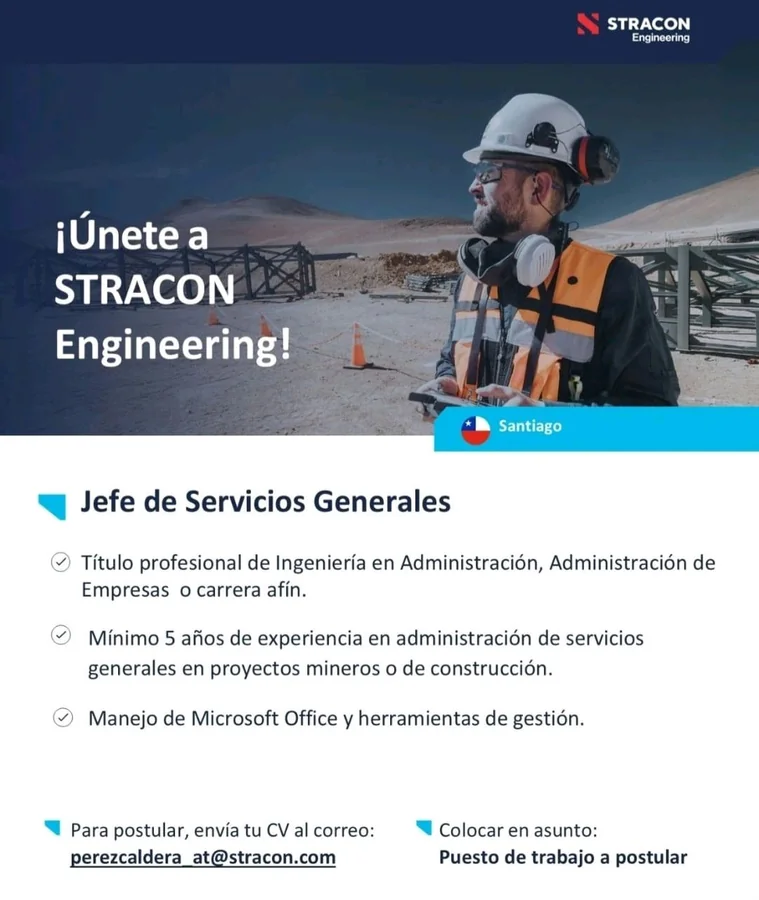 Jefe de Servicios Generales - imagen 1