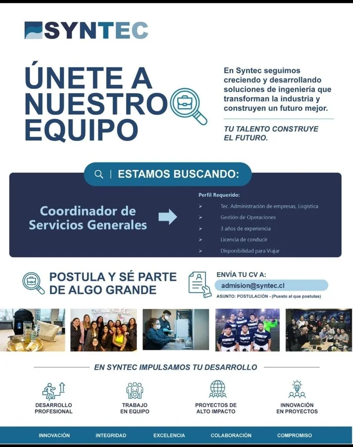 Coordinador de Servicios Generales - imagen 1
