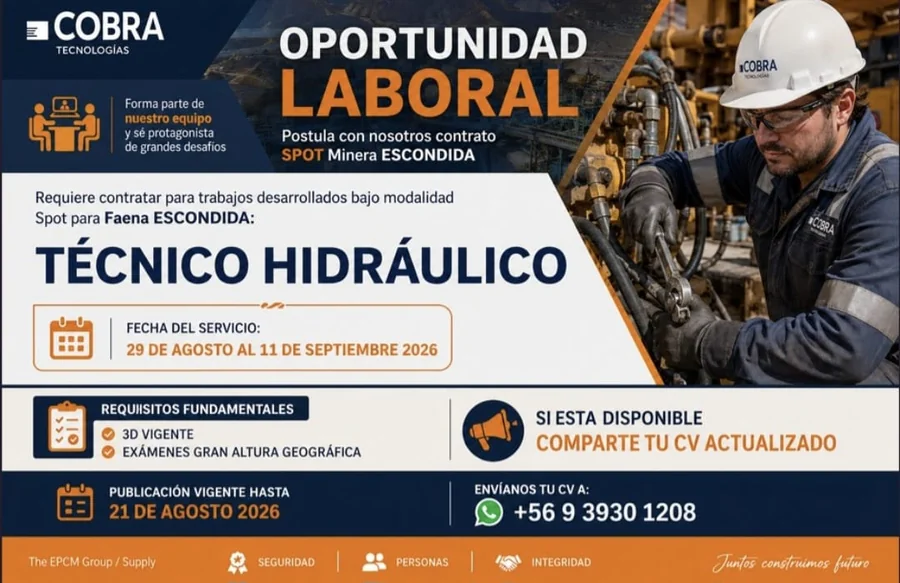 Técnico Hidráulico - imagen 1