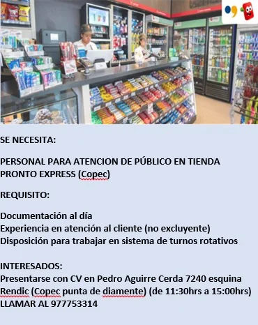 Personal para atención de público en tienda - imagen 1