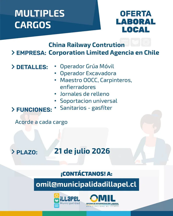 Múltiples Cargos de Construcción y Operaciones - imagen 1