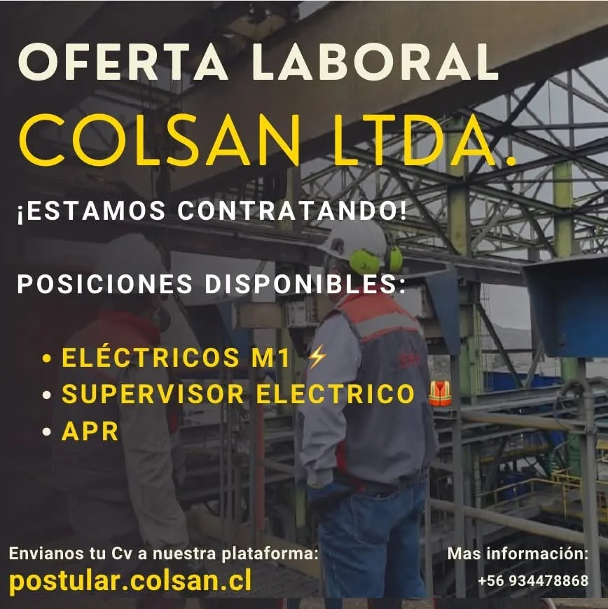 Eléctricos M1, Supervisor Eléctrico y APR - imagen 1