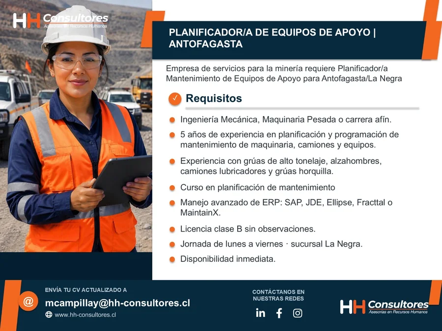 Planificador/a de Equipos de Apoyo - imagen 1