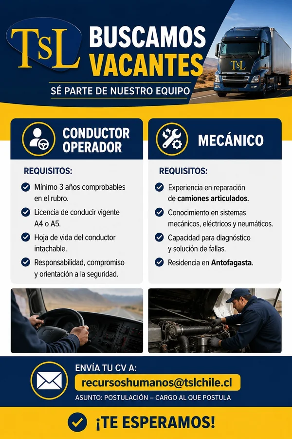 Conductor, Operador y Mecánico - imagen 1
