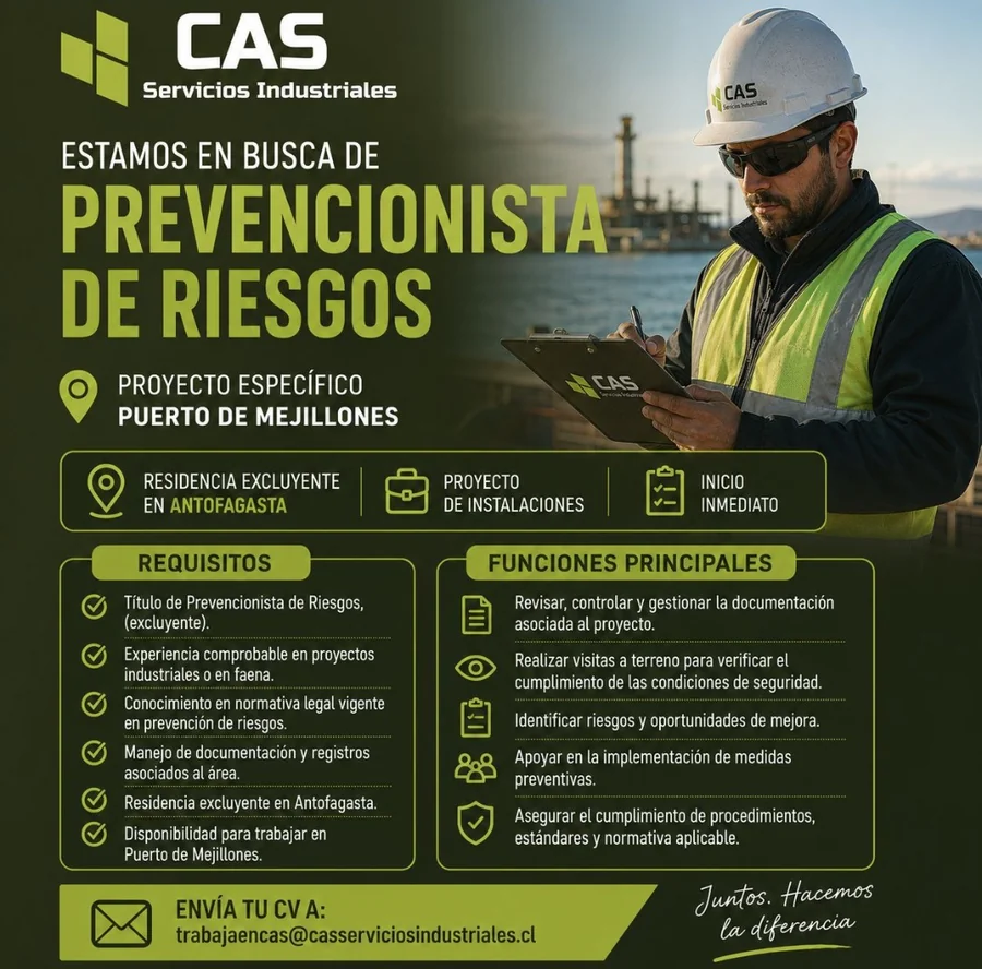 Prevencionista de Riesgos - imagen 1