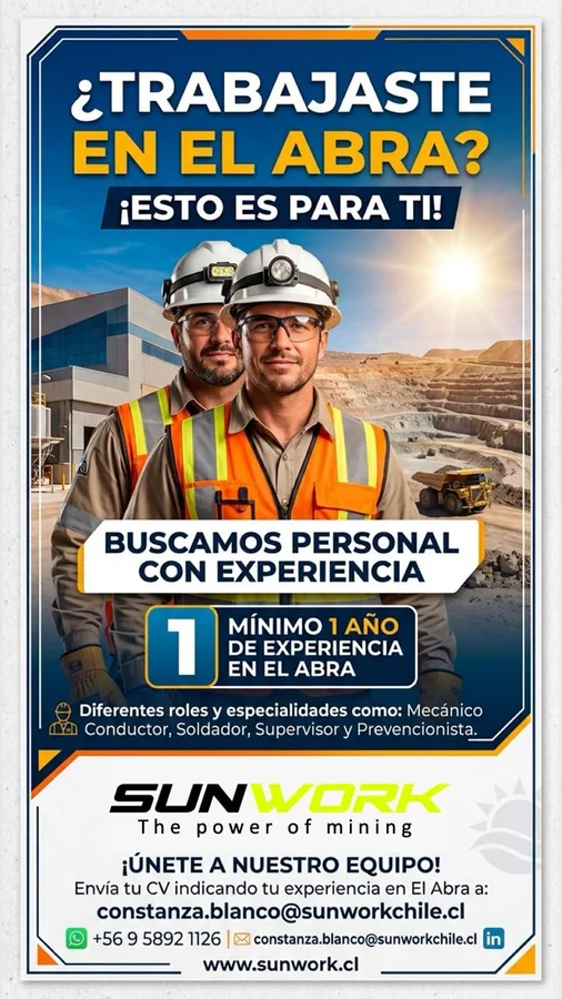 Personal con experiencia en Faena El Abra - imagen 1