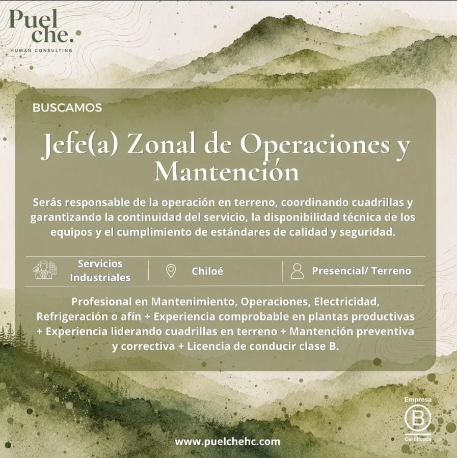 Jefe Zonal de Operaciones y Mantenimiento - imagen 1