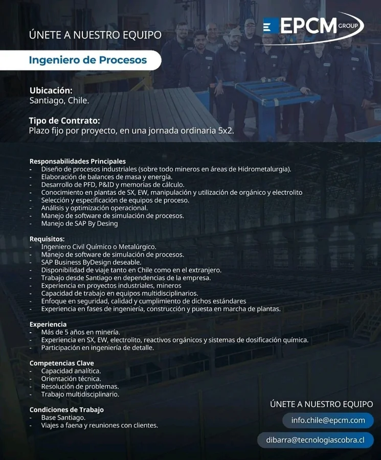 Ingeniero de Procesos - imagen 1