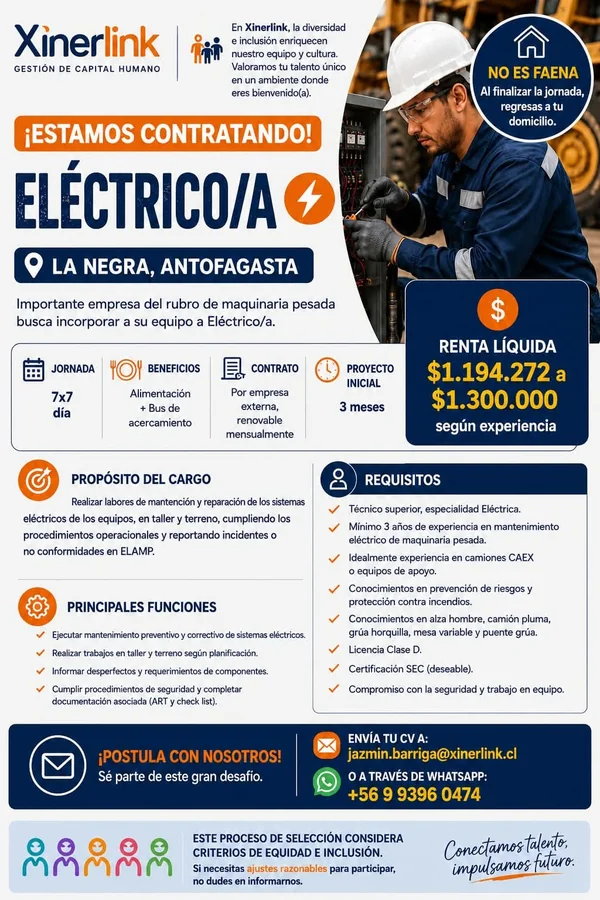 Eléctrico de Maquinaria Pesada - imagen 1