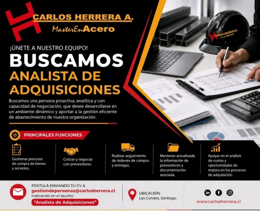 Analista de Adquisiciones - imagen 1