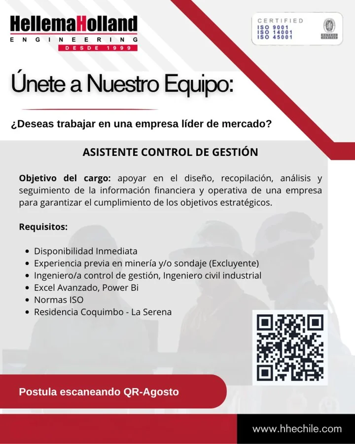 Asistente Control de Gestión - imagen 1