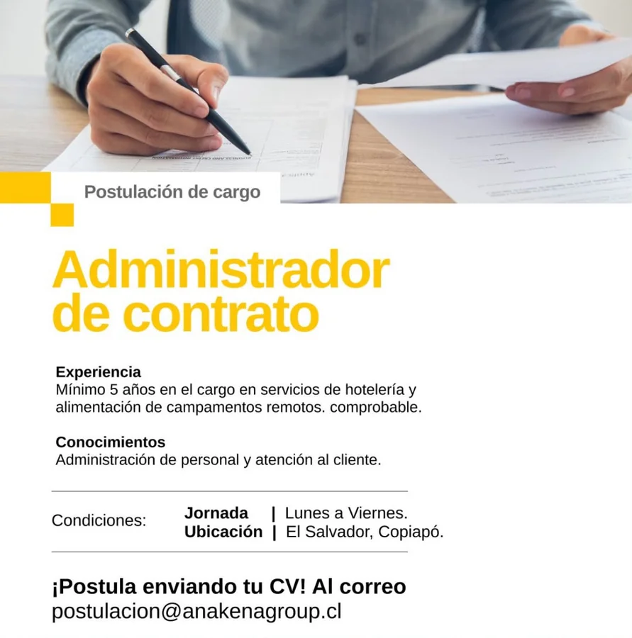 Administrador de Contrato - imagen 1