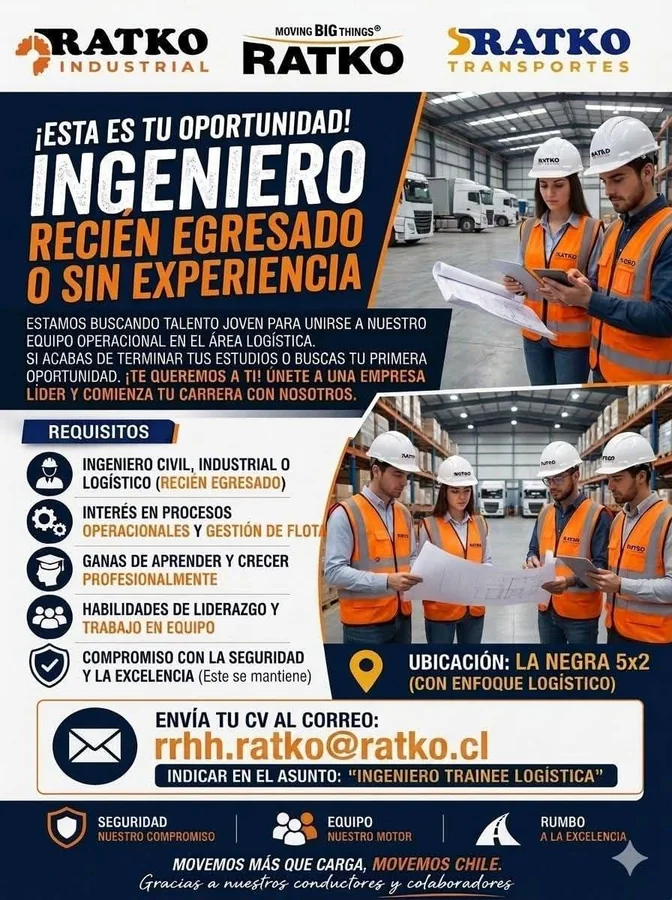 Ingeniero Trainee de Logística - imagen 1