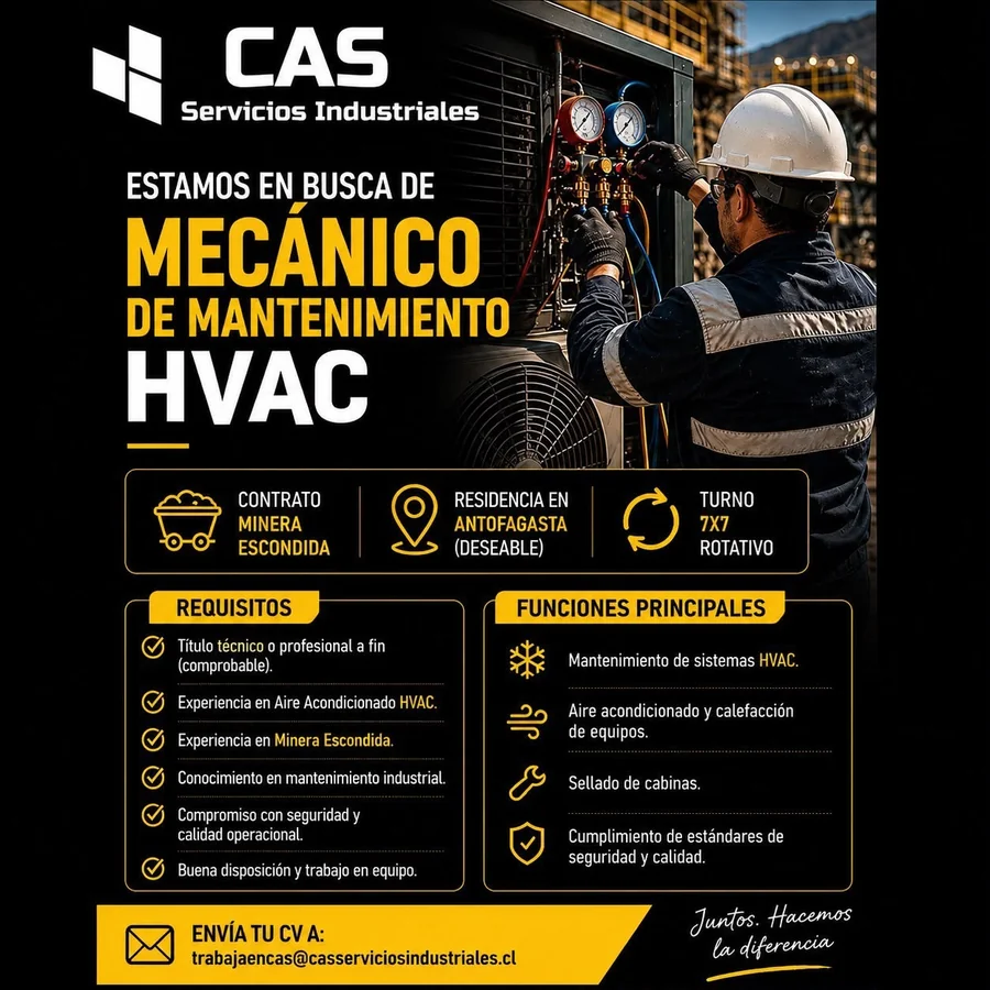 Mecánico de Mantenimiento HVAC - imagen 1
