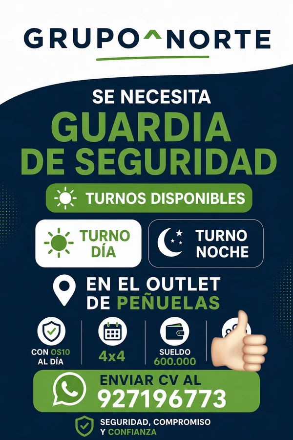Guardia de Seguridad - Outlet Peñuelas - imagen 1