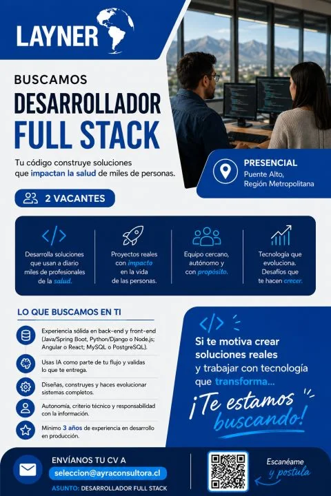 Desarrollador Full Stack - imagen 1