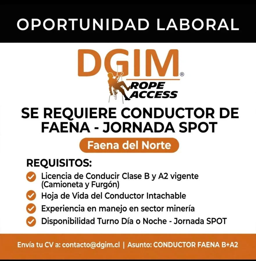 Conductor de Faena - imagen 1