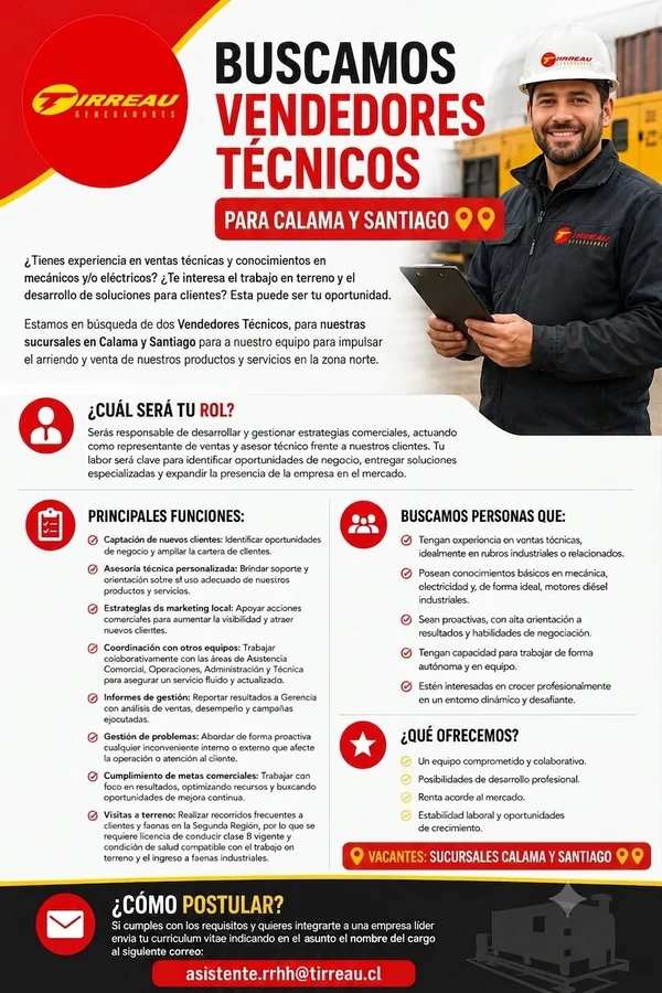 Vendedor Técnico - imagen 1