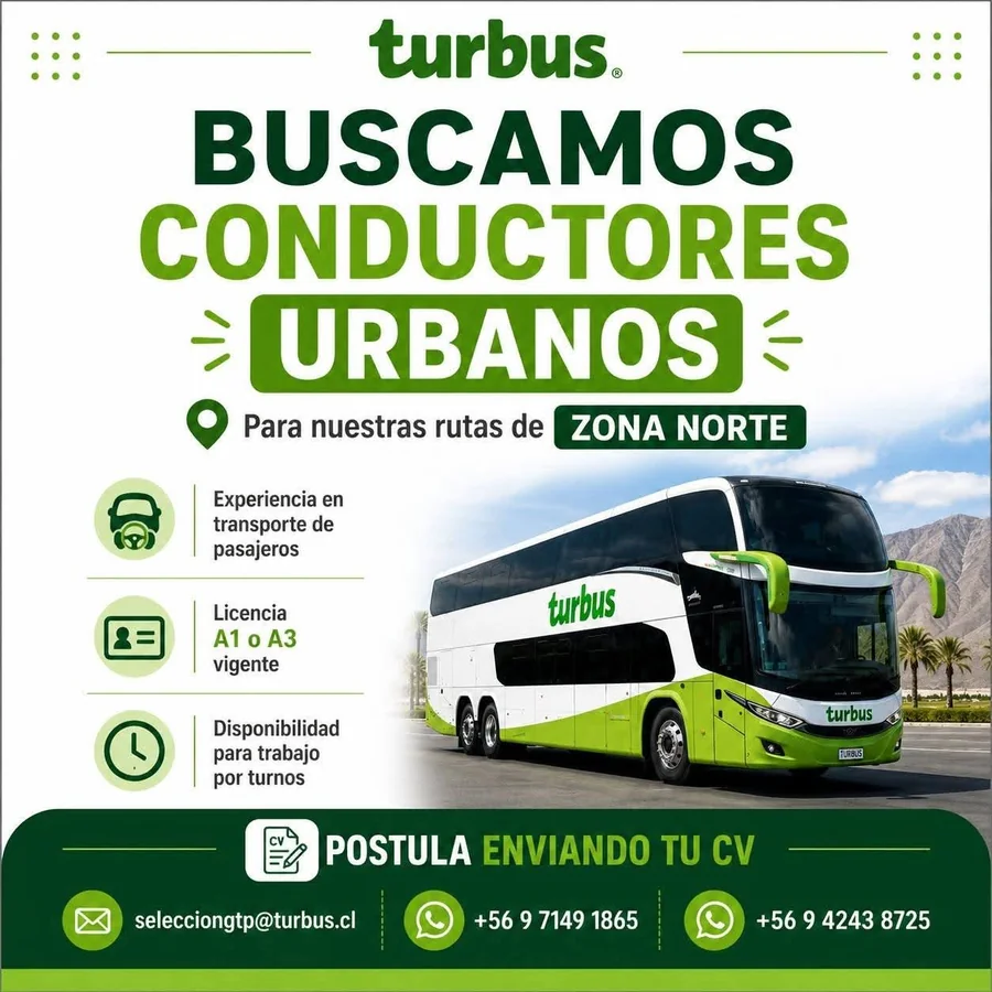 Conductor urbano para Zona Norte - imagen 1