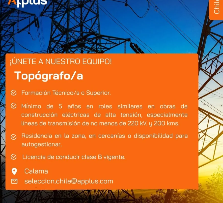 Topógrafo/a - imagen 1