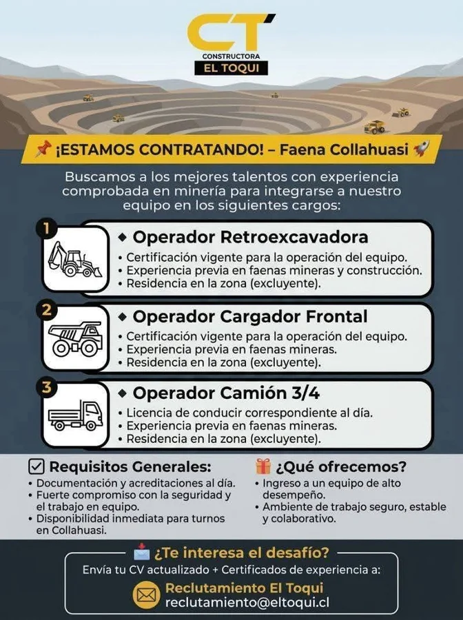 Operadores de Maquinaria y Camión 3/4 - imagen 1