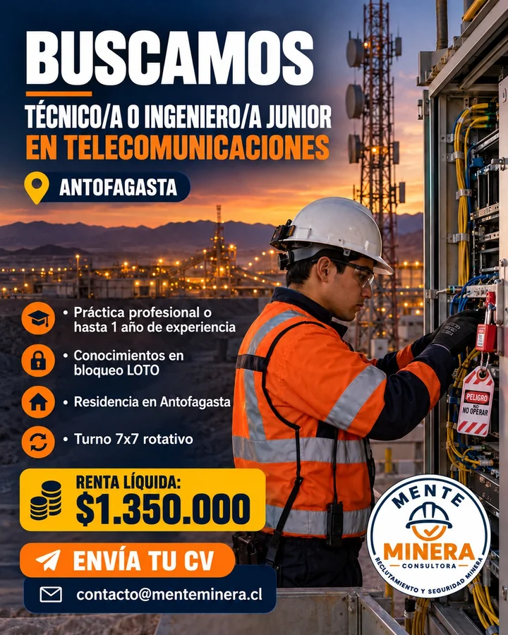 Técnico o Ingeniero Junior en Telecomunicaciones - imagen 1