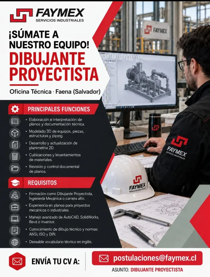 Dibujante Proyectista - imagen 1