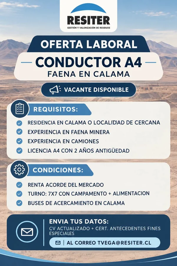 Conductor A4 - imagen 1