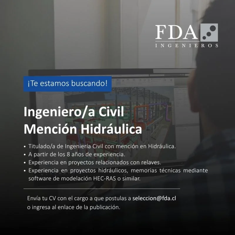 Ingeniero Civil con Mención Hidráulica - imagen 1