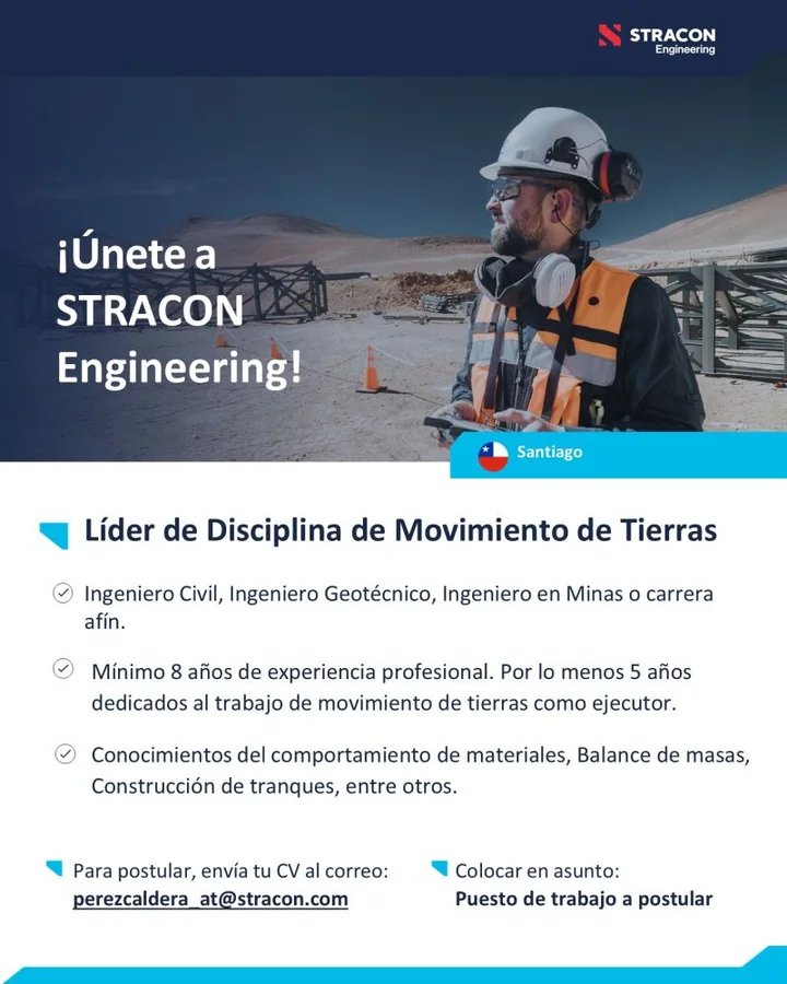 Líder de Disciplina de Movimiento de Tierras - imagen 1