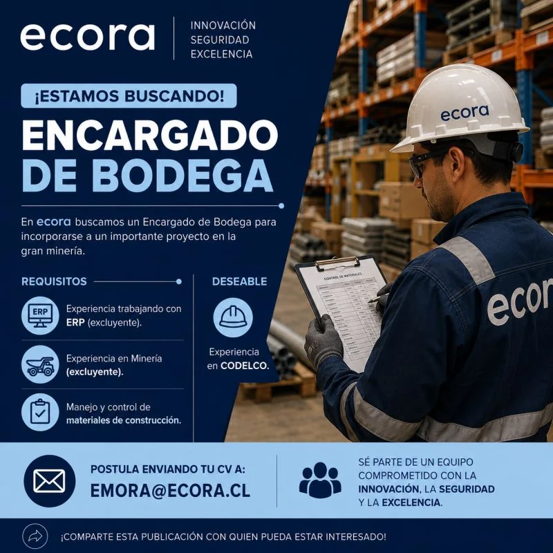 Encargado de Bodega - imagen 1