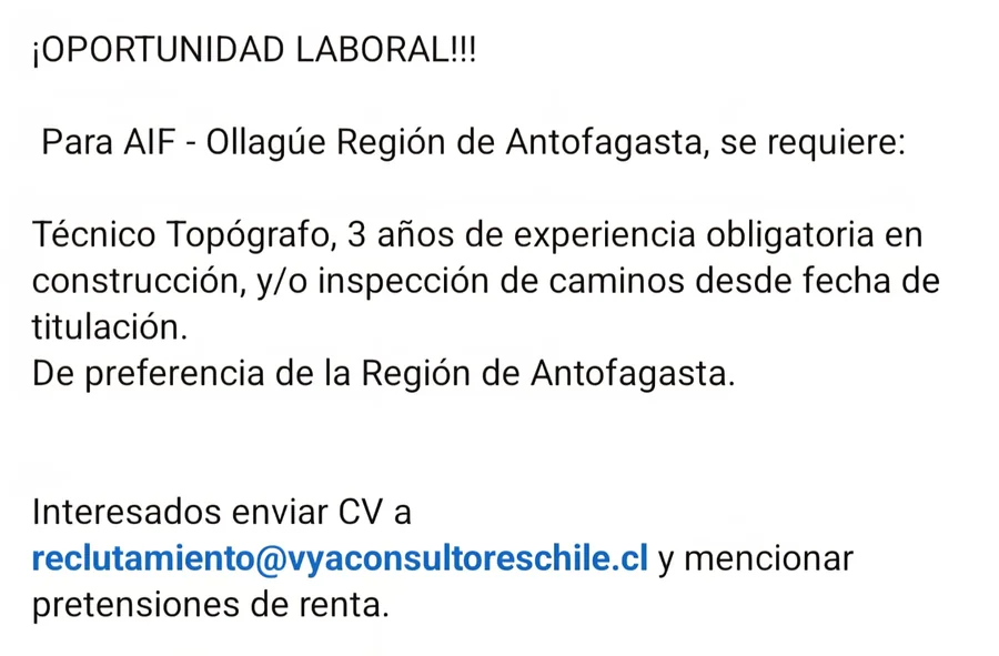 Técnico Topógrafo - imagen 1