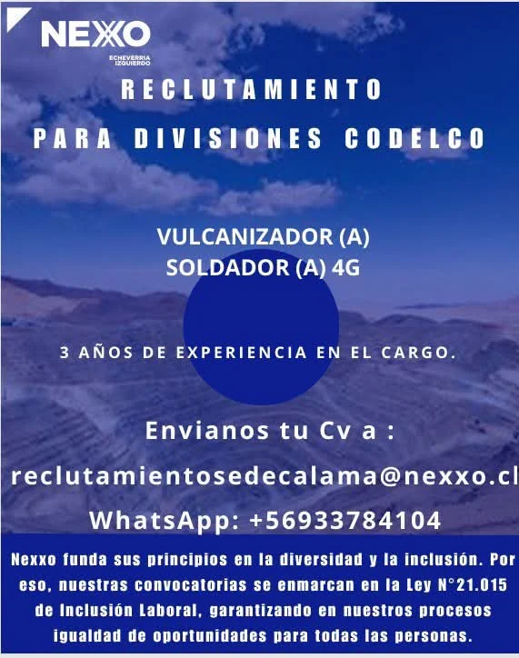 Vulcanizador(a) y Soldador(a) 4G - imagen 1