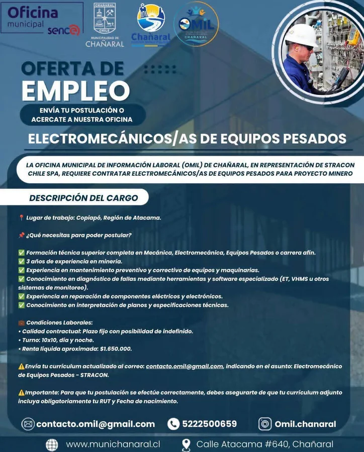 Electromecánicos de Equipos Pesados - imagen 1