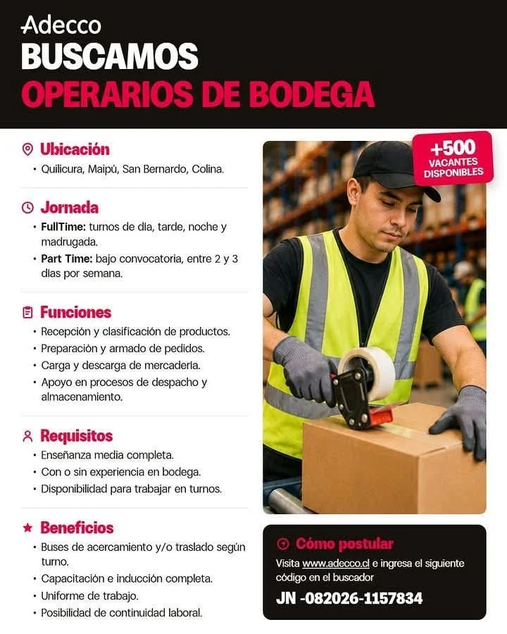Operarios de Bodega - imagen 1