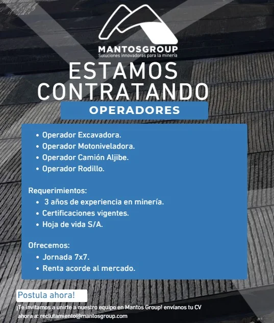Operadores de Maquinaria Pesada para Minería - imagen 1