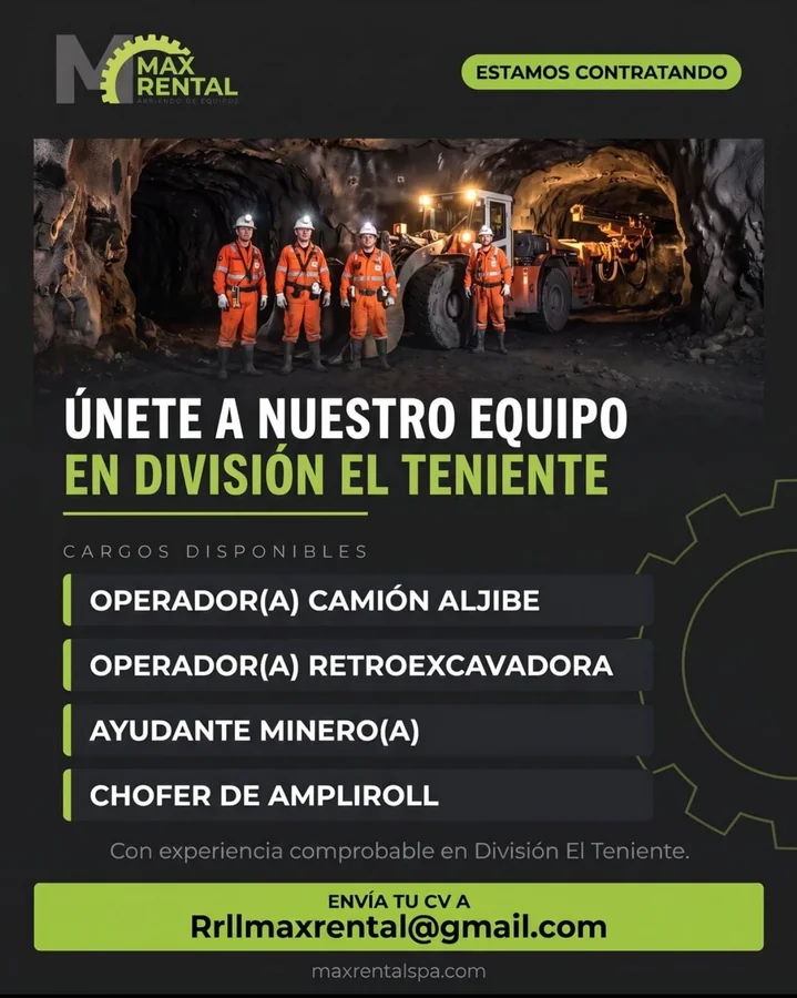 Operadores y Ayudante Minero - imagen 1