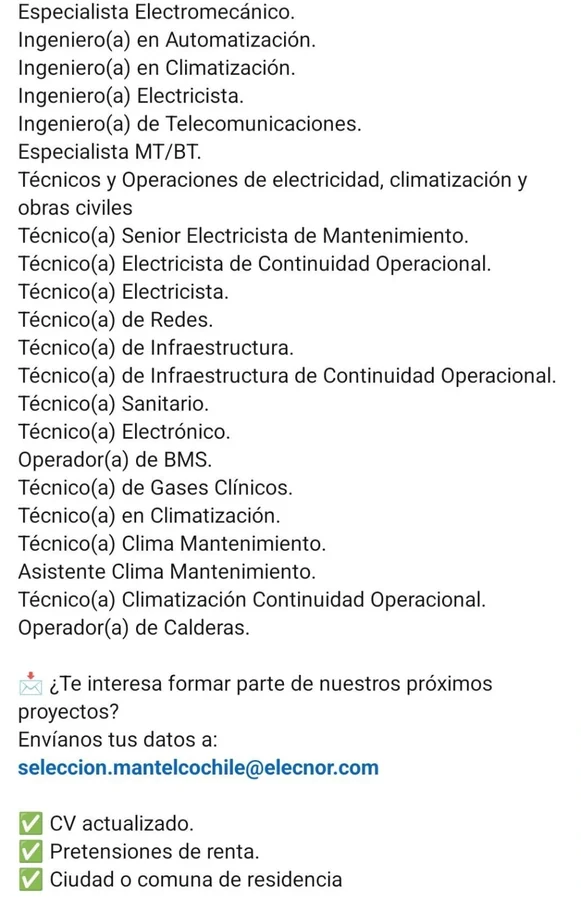 Técnicos e Ingenieros de Mantenimiento y Climatización - imagen 1
