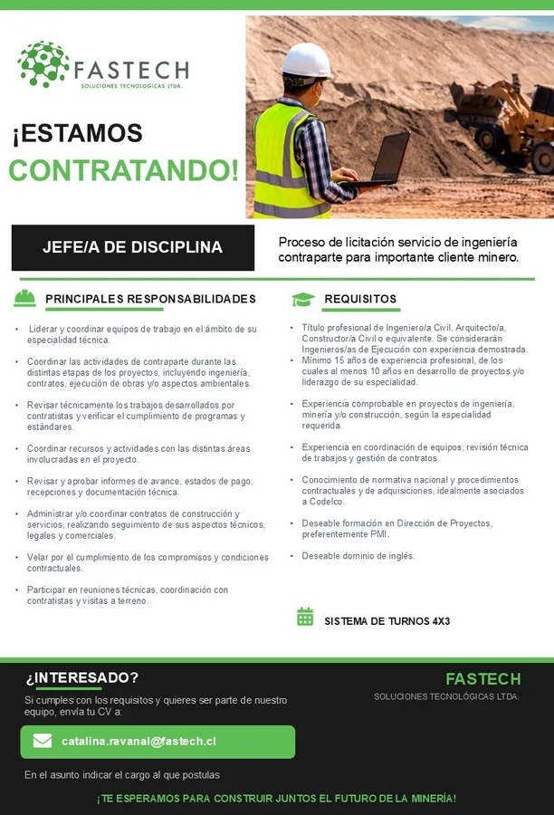 Jefe/a de Disciplina - imagen 1