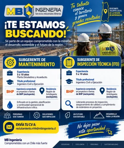Subgerente de Mantenimiento y Subgerente ITO - imagen 1