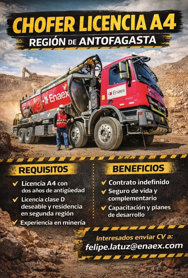 Chofer Licencia A4 - imagen 1